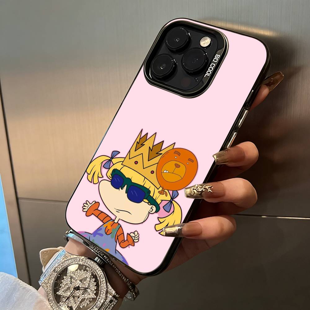 Classic Cartoon Characters-R-Rugrats For iPhone 17 16 15 14 13 12 11 Pro Max XS 17 Air Silicone Colored Silver Bumper Cover iPhone14Pro
Classic Cartoon Characters-R-Rugrats For iPhone 17 16 15 14 13 12 11 Pro Max XS 17 Air Silicone Colored Silver Bumper Cover iPhone14Pro