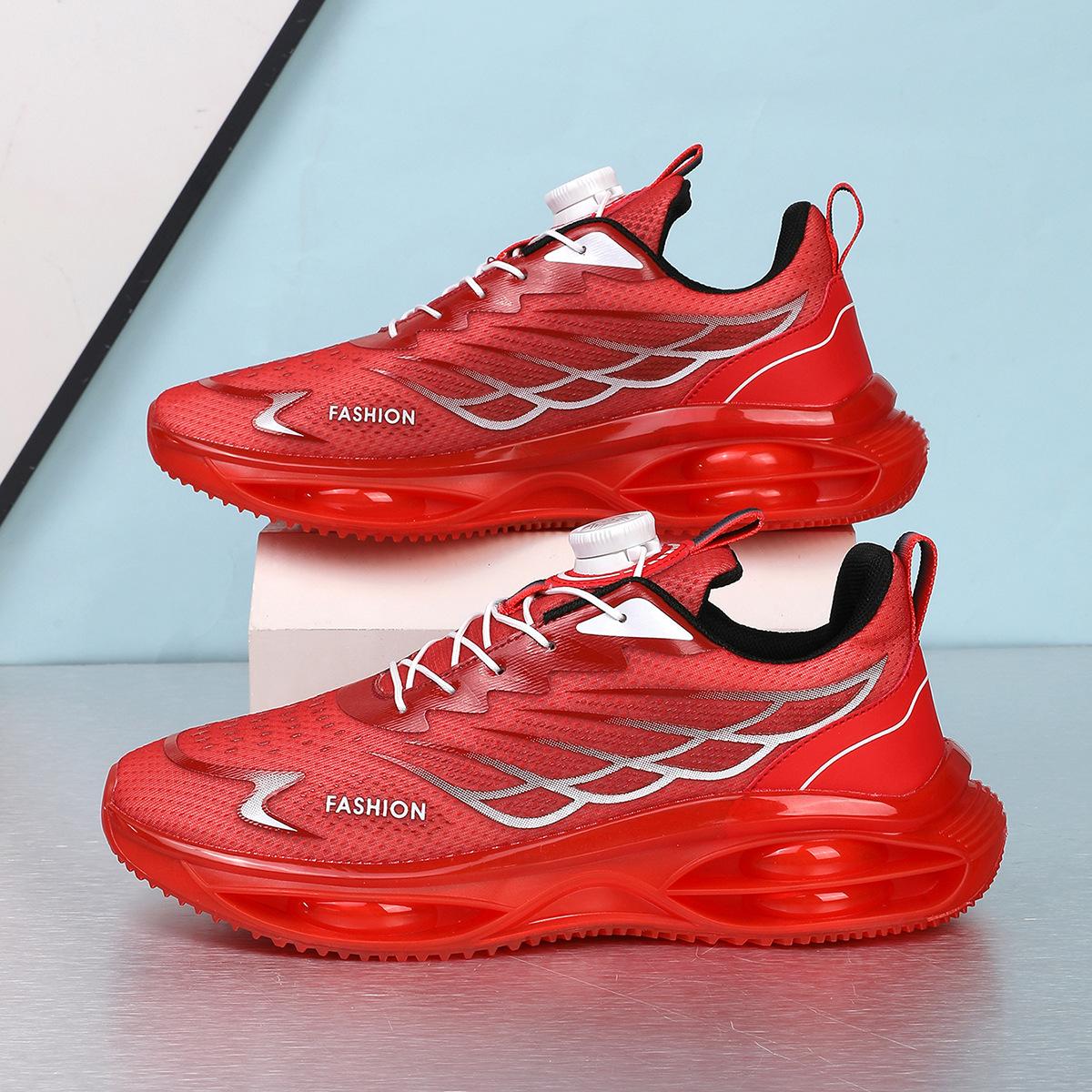 Rotating button spring new sports running casual non-slip heightening platform casual shoes 39 красный
Rotating button spring new sports running casual non-slip heightening platform casual shoes 39 красный