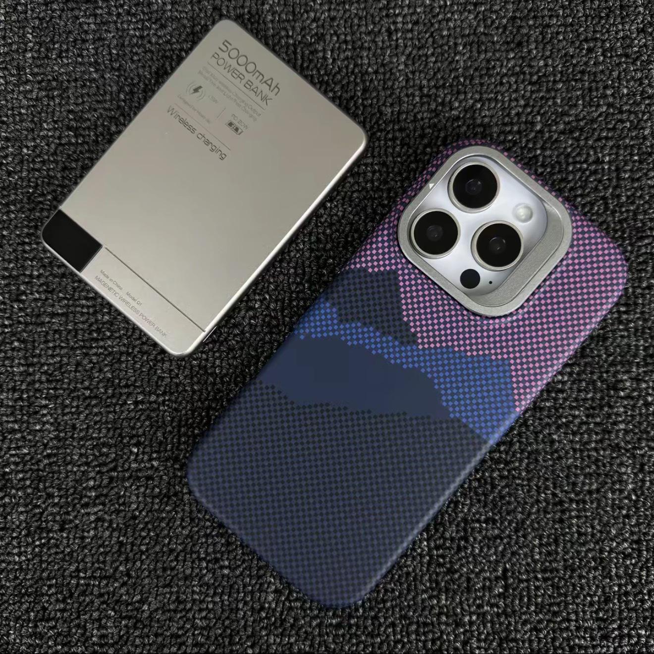 Kevlar Magnetic iPhone 17 Pro Max Lens Bracket Protective Case 14
Kevlar Magnetic iPhone 17 Pro Max Lens Bracket Protective Case 14