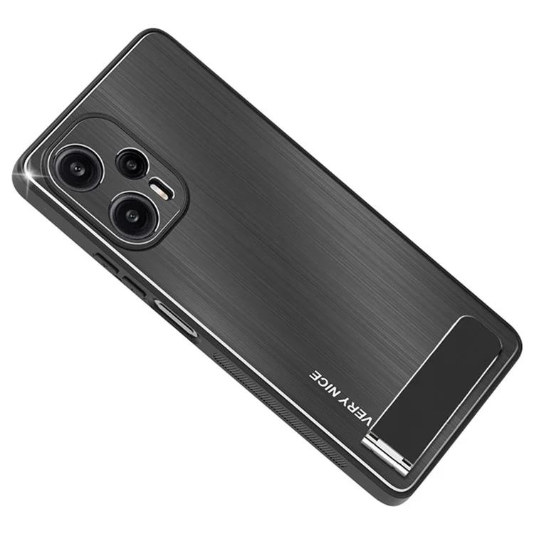 Чехол-подставка для Xiaomi Redmi Note 12 Turbo/Poco F5 5G Бампер из ТПУ из алюминиевого сплава Матовая задняя крышка
Чехол-подставка для Xiaomi Redmi Note 12 Turbo/Poco F5 5G Бампер из ТПУ из алюминиевого сплава Матовая задняя крышка