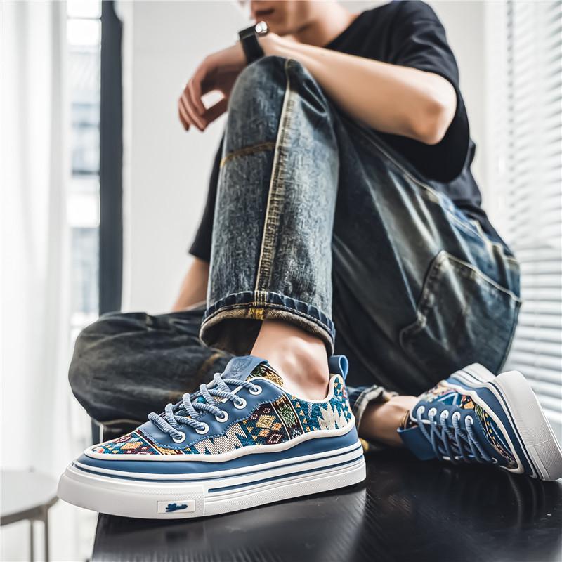 Edition tide wears simple cloth shoes with laces, low travel shoes, Korean student board casual fashion men s personality 39
Edition tide wears simple cloth shoes with laces, low travel shoes, Korean student board casual fashion men s personality 39