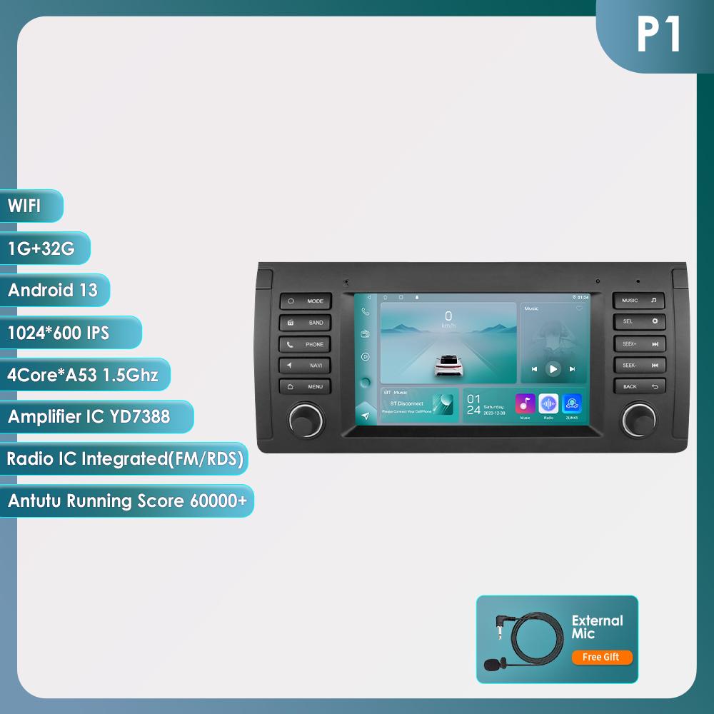 Hizpo 7-дюймовый 2 DIN Android 13 Автомобильный мультимедийный плеер для BMW X5 11 E53 E39 M5 1996-2003 Стерео GPS Навигация Аудио Интеллектуальный Carplay 4G Автомагнитола P1 4Core 1G 32G
Hizpo 7-дюймовый 2 DIN Android 13 Автомобильный мультимедийный плеер для BMW X5 11 E53 E39 M5 1996-2003 Стерео GPS Навигация Аудио Интеллектуальный Carplay 4G Автомагнитола P1 4Core 1G 32G