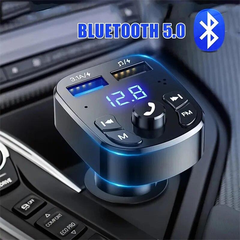 Автомобильный беспроводной FM-передатчик, адаптер, двойной USB-порт, зарядное устройство, прикуриватель, Mp3-плеер, комплект громкой связи 3.1a, быстрая зарядка
Автомобильный беспроводной FM-передатчик, адаптер, двойной USB-порт, зарядное устройство, прикуриватель, Mp3-плеер, комплект громкой связи 3.1a, быстрая зарядка