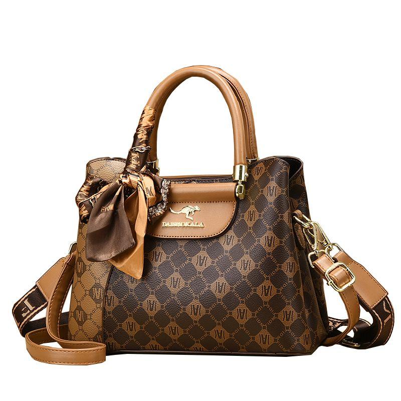 Kangaroo Light Luxury Brands Fashion Middle-Aged Leather Handbag
Kangaroo Light Luxury Brands Fashion Middle-Aged Leather Handbag