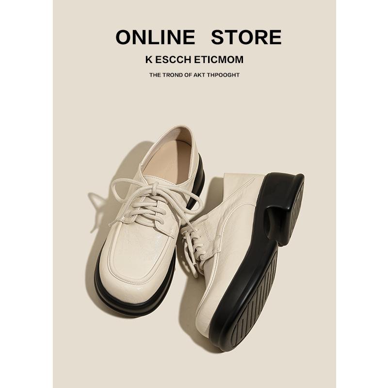 Loafers women s new muffin platform retro jk small leather shoes women s lace-up college style single shoes 33 чорний
Loafers women s new muffin platform retro jk small leather shoes women s lace-up college style single shoes 33 чорний