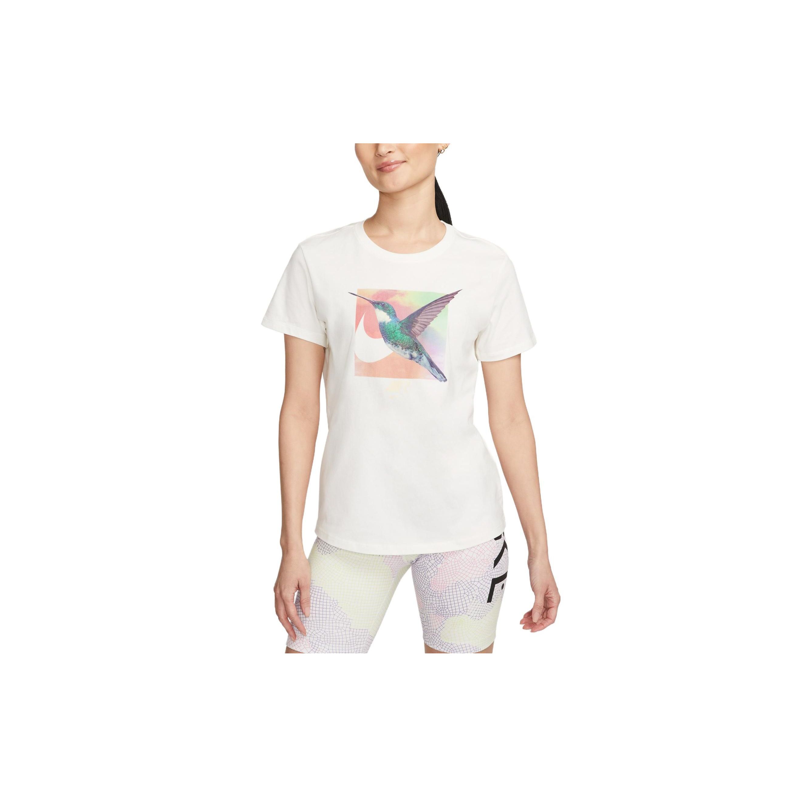 Nike Sportswear Flying Bird Pattern Printed Cotton Casual Soft Comfortable Classic Crew Neck Short Sleeve T-Shirt Women T-Shirts Sail-White FB8096-133 M
Nike Sportswear Flying Bird Pattern Printed Cotton Casual Soft Comfortable Classic Crew Neck Short Sleeve T-Shirt Women T-Shirts Sail-White FB8096-133 M