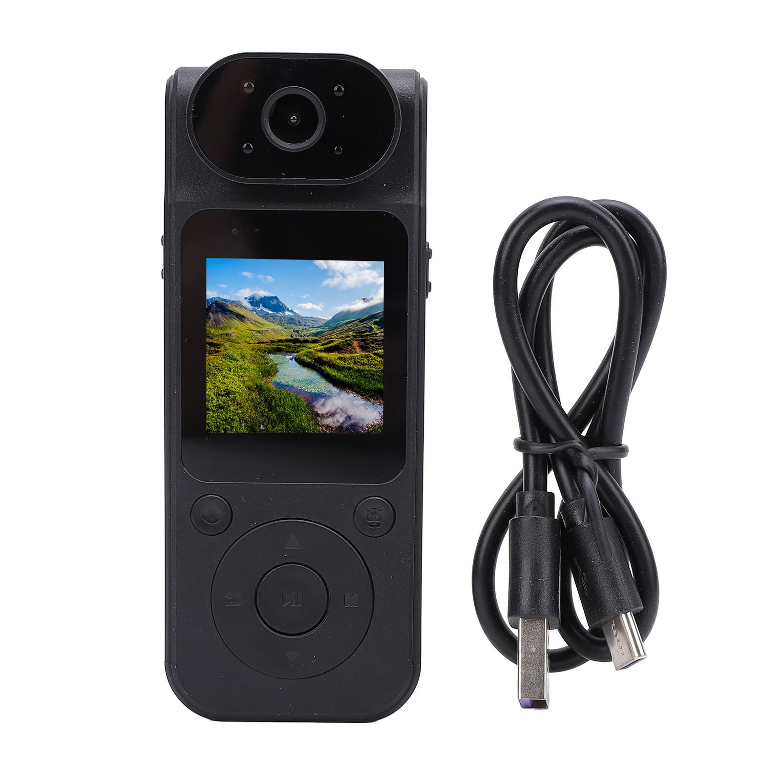 1.54 Inch 4K Action Camera with Back Clip Color Screen DV Recorder 180 Degree Rotatable Lens
1.54 Inch 4K Action Camera with Back Clip Color Screen DV Recorder 180 Degree Rotatable Lens