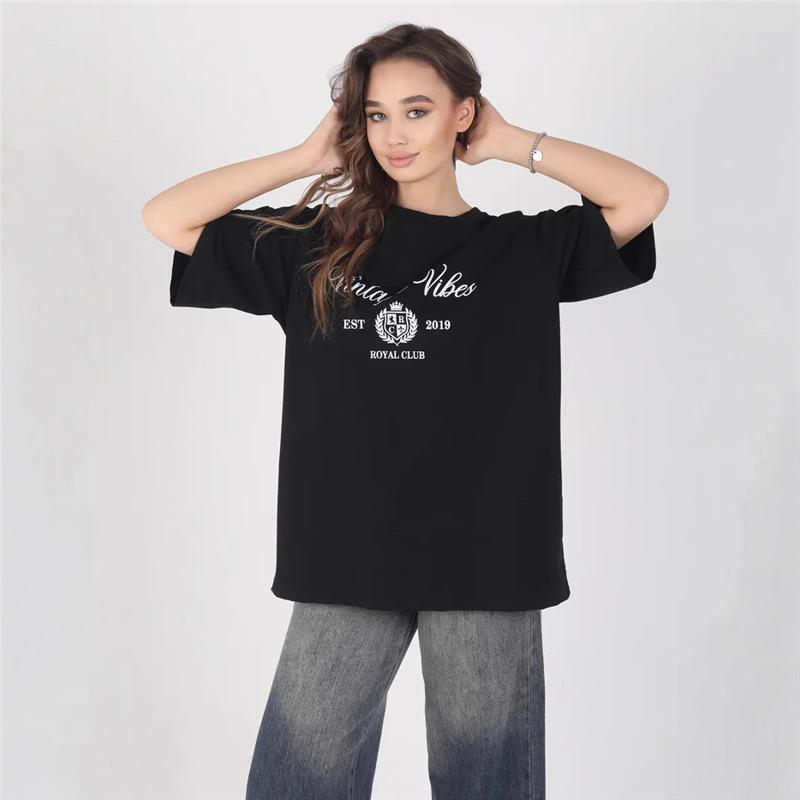 American Retro 2025 Oversized T-Shirt: Trendy High-End Print, Short Sleeve Summer Design M
American Retro 2025 Oversized T-Shirt: Trendy High-End Print, Short Sleeve Summer Design M