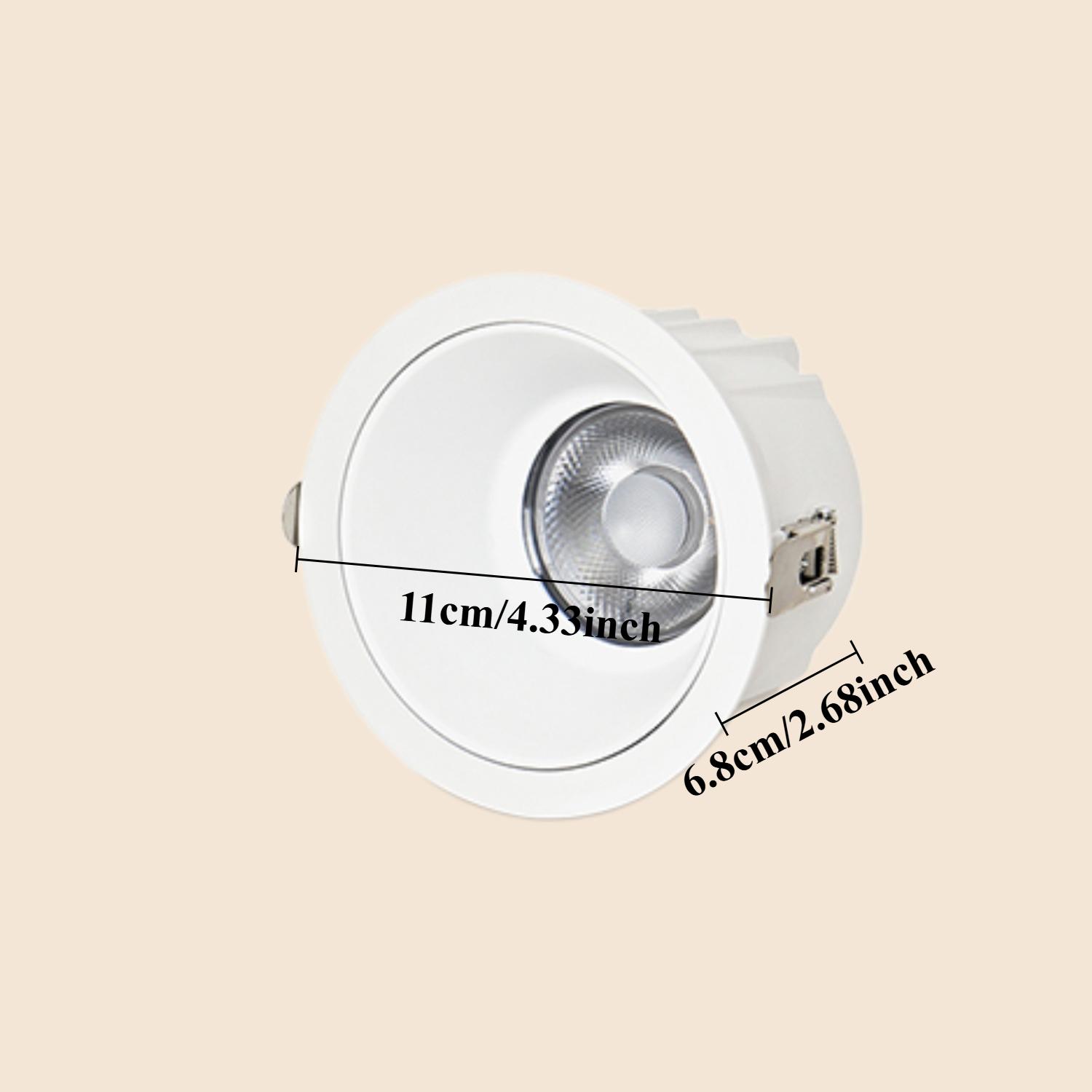 JOYINLED LED Downlight 15W Home Recessed Ceiling Light Round White Spotlight Waterproof Anti-Glare Ceiling Lamp Led Spotlight 15W 4000K білий
JOYINLED LED Downlight 15W Home Recessed Ceiling Light Round White Spotlight Waterproof Anti-Glare Ceiling Lamp Led Spotlight 15W 4000K білий