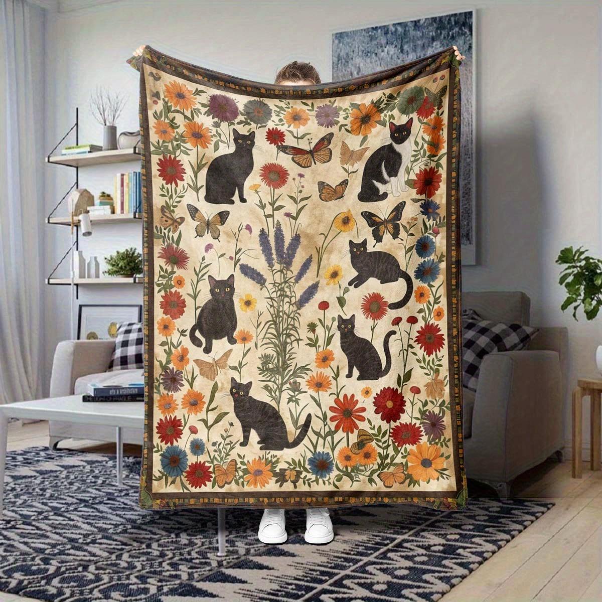 Portable Pastoral Cat Print Blanket – Perfect for Kids Room Decor, Maternity Area, RV Interior & Office Nap Comfort Daily Use 30x40in
Portable Pastoral Cat Print Blanket – Perfect for Kids Room Decor, Maternity Area, RV Interior & Office Nap Comfort Daily Use 30x40in