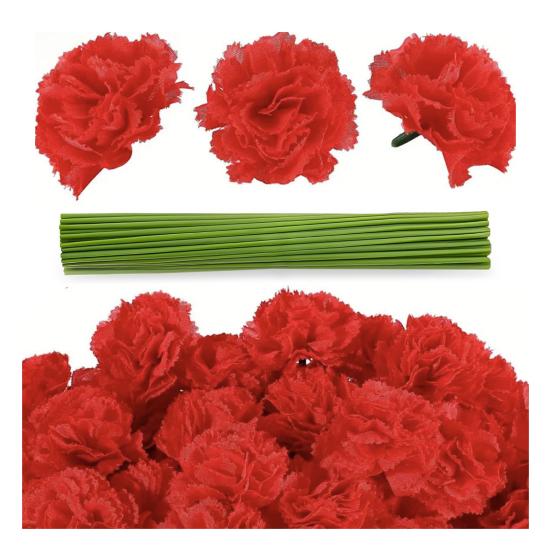 30 Pcs Faux Marigold Flowers Realistic Marigold Flower Heads 30PCS красный
30 Pcs Faux Marigold Flowers Realistic Marigold Flower Heads 30PCS красный