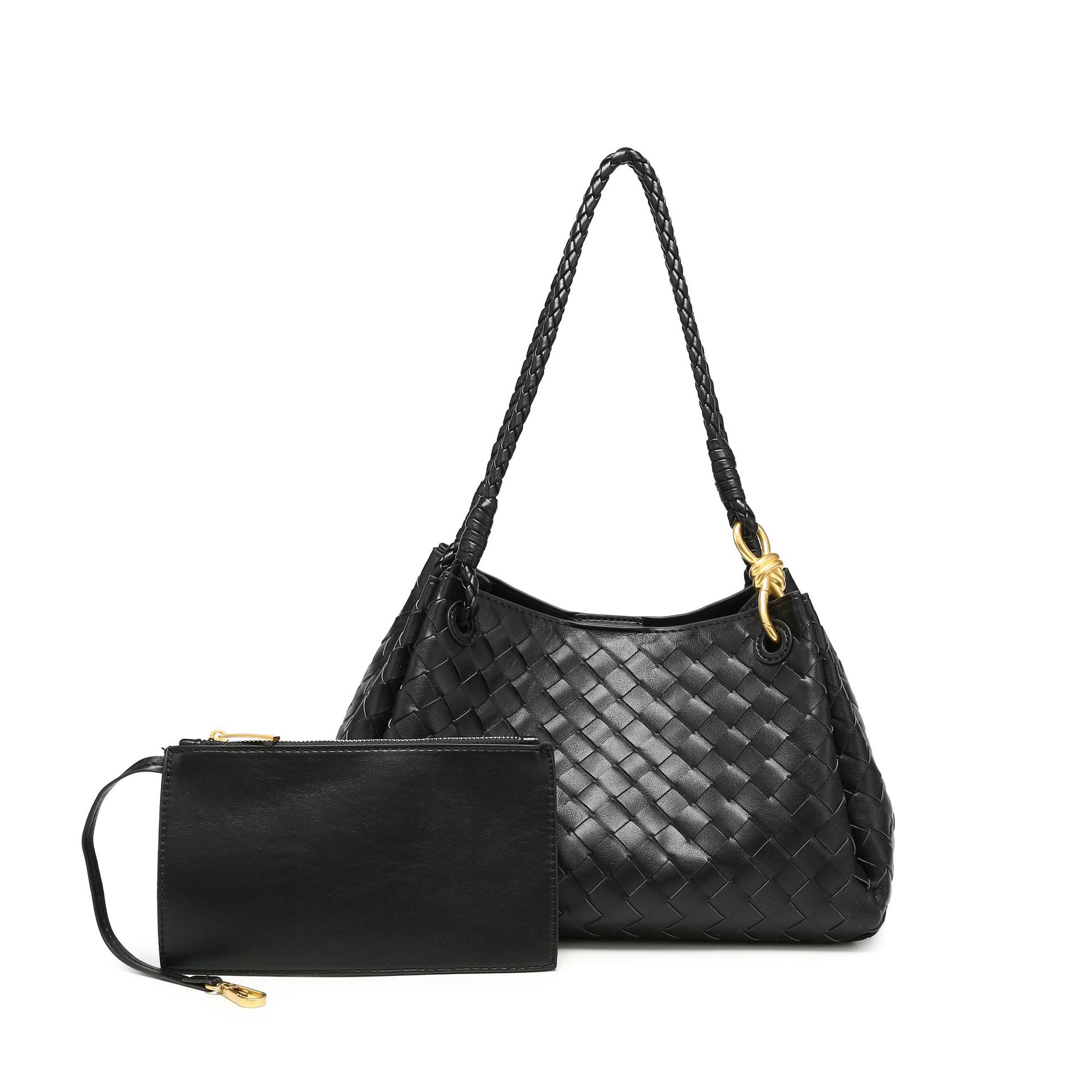 2025 autumn and winter new medium parachute bag cross-border explosion hand-woven bag 8-button shoulder messenger bag women 29.5*17.5*18.5cm чорний
2025 autumn and winter new medium parachute bag cross-border explosion hand-woven bag 8-button shoulder messenger bag women 29.5*17.5*18.5cm чорний