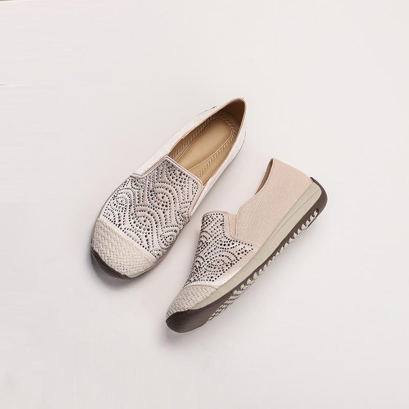 Doudou shoes women s new casual versatile flat-bottomed rhinestones lazy one-pedal fisherman shoes single shoes 36
Doudou shoes women s new casual versatile flat-bottomed rhinestones lazy one-pedal fisherman shoes single shoes 36