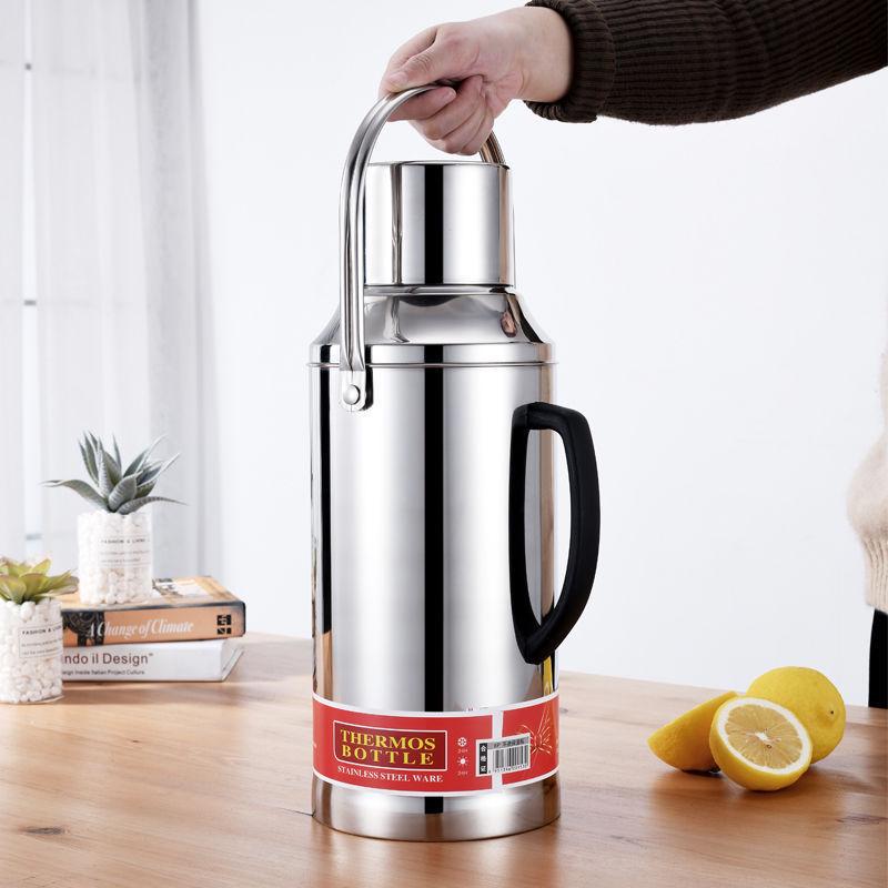 Large Capacity Stainless Steel Thermos with Glass Liner for Home, Dorm, or Student Use Flat Lid 1L, 3 lb
Large Capacity Stainless Steel Thermos with Glass Liner for Home, Dorm, or Student Use Flat Lid 1L, 3 lb