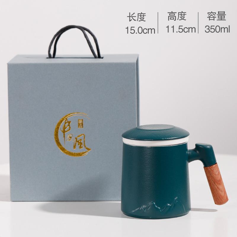 Керамическая офисная кружка с крышкой и деревянной ручкой, фильтр для чайной чашки, разделительная кружка для воды в офисе 350ml
Керамическая офисная кружка с крышкой и деревянной ручкой, фильтр для чайной чашки, разделительная кружка для воды в офисе 350ml