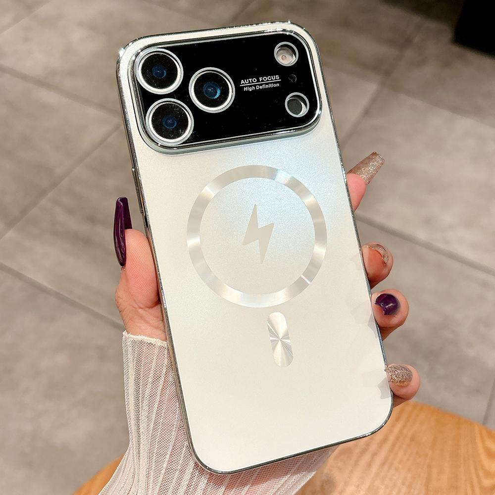 Desert Gold fine hole film plating magsafe charging phone case for iPhone 17 16 15 14 13 Pro Max magnetic shockproof hard cover iPhone 15
Desert Gold fine hole film plating magsafe charging phone case for iPhone 17 16 15 14 13 Pro Max magnetic shockproof hard cover iPhone 15