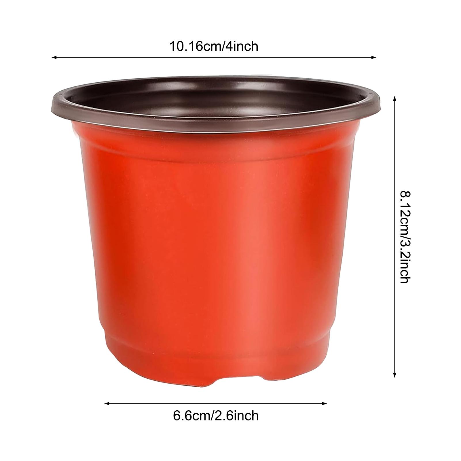 100 шт. 4-дюймовых горшков для рассады с этикетками для растений, горшки для рассады с дренажными отверстиями, питомничий цветочный горшок, садовые принадлежности
100 шт. 4-дюймовых горшков для рассады с этикетками для растений, горшки для рассады с дренажными отверстиями, питомничий цветочный горшок, садовые принадлежности