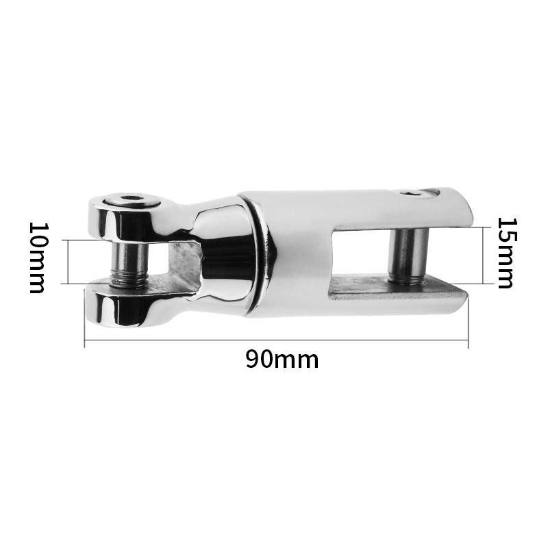 Boat Anchor Swivel Connector 316 Stainless Steel Rotatable Anchor Connector Anchor Accessories for Boats 6-8mm 10-12mm Chain 6-8mm
Boat Anchor Swivel Connector 316 Stainless Steel Rotatable Anchor Connector Anchor Accessories for Boats 6-8mm 10-12mm Chain 6-8mm