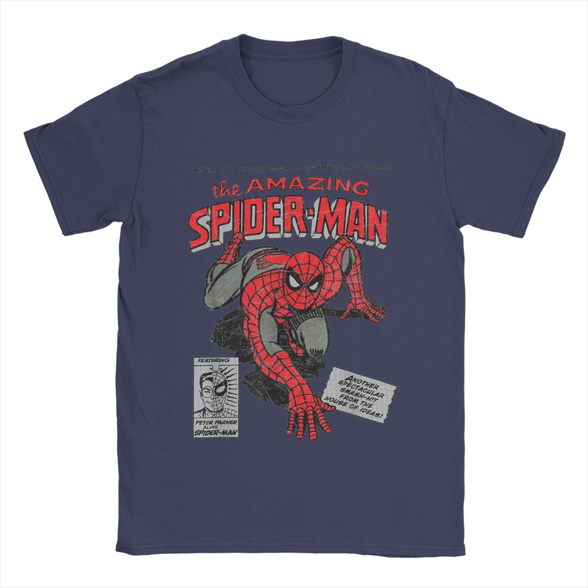 Людина-павук Spiderman Фільм Ретро Комікс Чоловіки Жінки Футболки Креативні Футболки З Круглим Вирізом Бавовна Подарунок на День Народження Топи M
Людина-павук Spiderman Фільм Ретро Комікс Чоловіки Жінки Футболки Креативні Футболки З Круглим Вирізом Бавовна Подарунок на День Народження Топи M