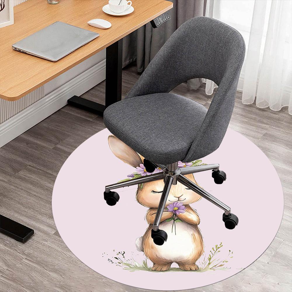 1pc rabbit flower Round Chair mat Area Rug - Non-Slip, Floor Mat for Office, Bedroom, and Indoor Decor -1002120 80cm by 80cm
1pc rabbit flower Round Chair mat Area Rug - Non-Slip, Floor Mat for Office, Bedroom, and Indoor Decor -1002120 80cm by 80cm