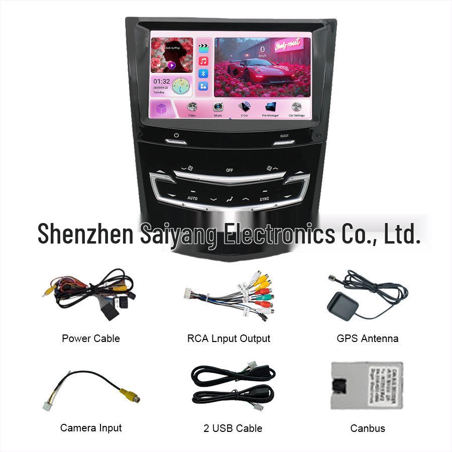 Совместим с 13-19 Cadillac ATS-L, SRX, XTS, CTS Android 8 Навигация с электрическим откидным экраном 2GB RAM + 32GB Storage
Совместим с 13-19 Cadillac ATS-L, SRX, XTS, CTS Android 8 Навигация с электрическим откидным экраном 2GB RAM + 32GB Storage
