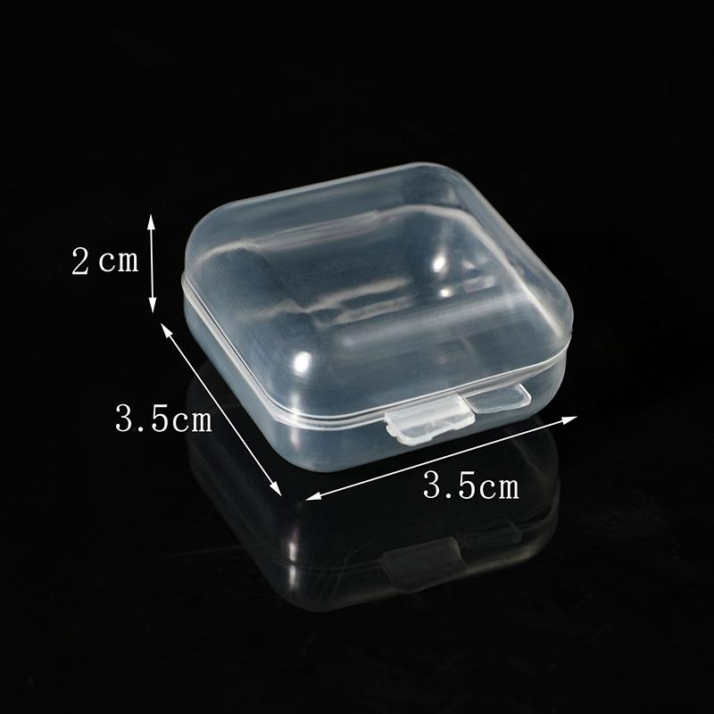 5Pcs/10Pcs PP Storage Box Mini Transparent Plastic Case Container Square Rectangle Packaging Box for Jewellry Beads Small Items 5PCS
5Pcs/10Pcs PP Storage Box Mini Transparent Plastic Case Container Square Rectangle Packaging Box for Jewellry Beads Small Items 5PCS