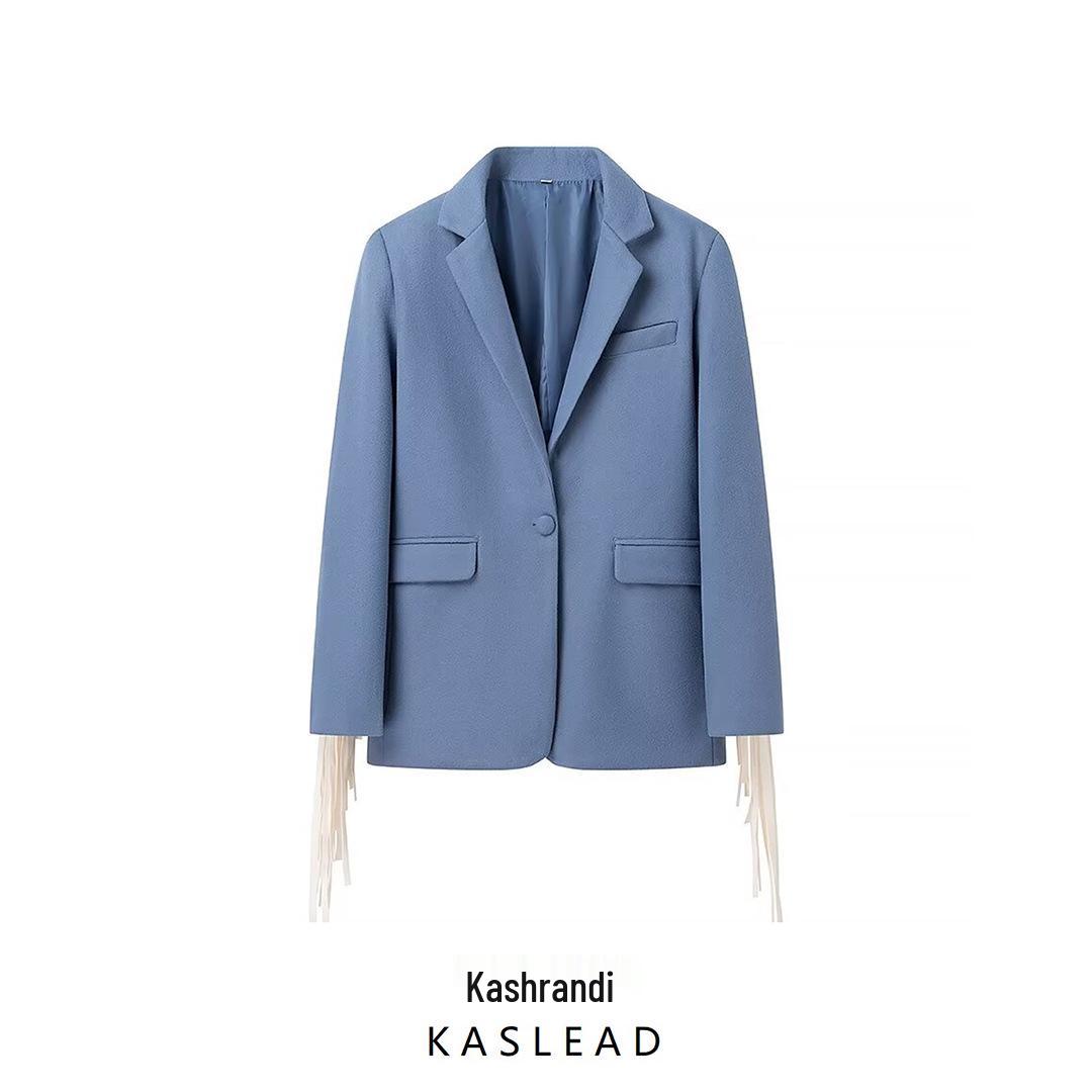 2024 Autumn Women s European & American Fashion Loose Tassel Suit Jacket Medium королевский синий
2024 Autumn Women s European & American Fashion Loose Tassel Suit Jacket Medium королевский синий