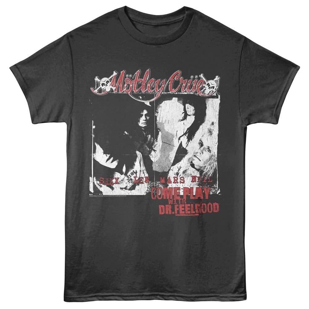 Motley Crue Come Play with Dr Feelgood Men s T Shirt 2XL
Motley Crue Come Play with Dr Feelgood Men s T Shirt 2XL