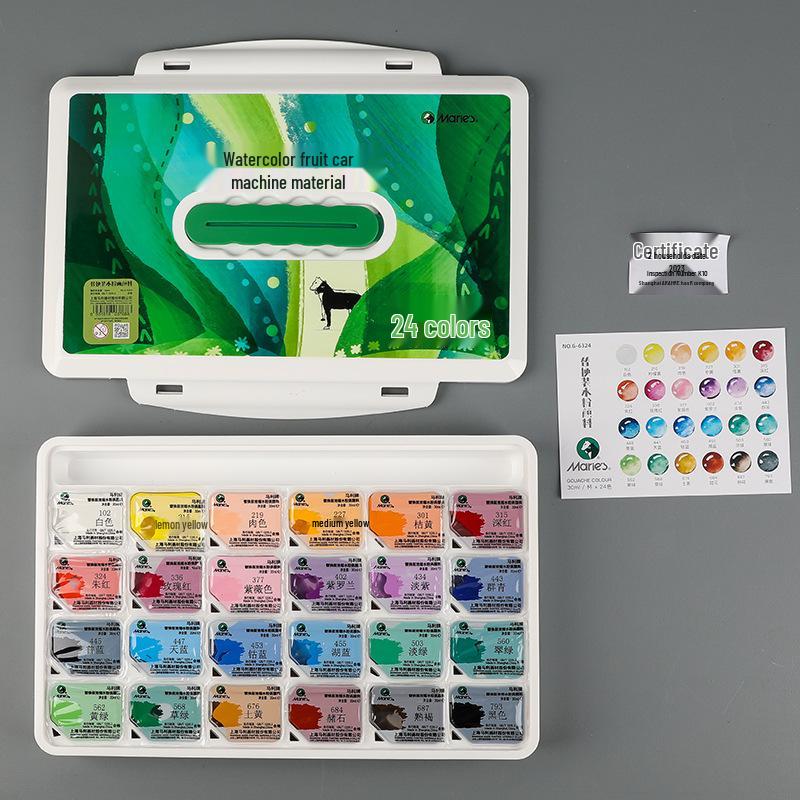 Mali 54-Color Jelly Watercolor Paint Set for Beginners & Professionals
Mali 54-Color Jelly Watercolor Paint Set for Beginners & Professionals