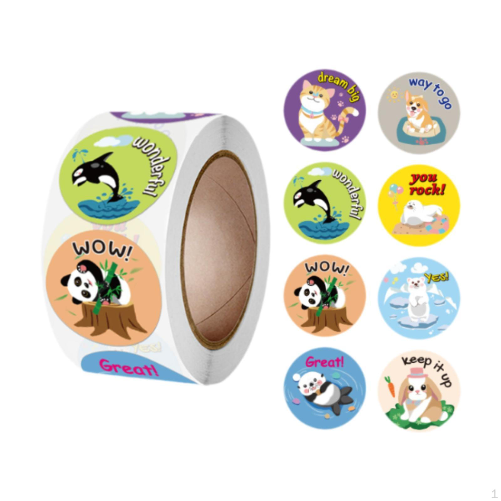 500 Animal Cartoon Stickers for Parties and School Activities A
500 Animal Cartoon Stickers for Parties and School Activities A
