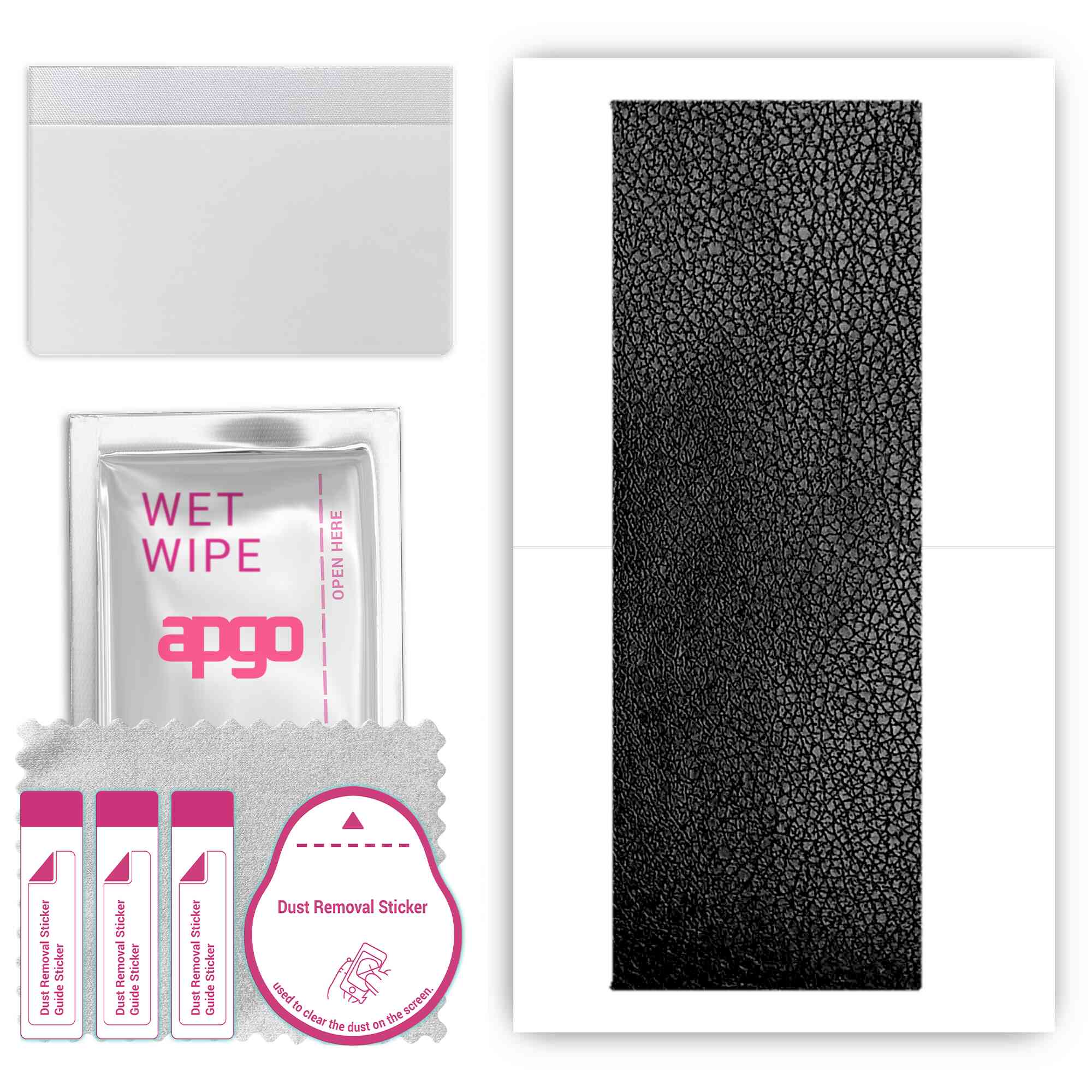 apgo Protective Skin Sticker for the back compatible with Huawei Mate Xs, Wrap Film, Foil, Vinyl - Pattern Black Leather
apgo Protective Skin Sticker for the back compatible with Huawei Mate Xs, Wrap Film, Foil, Vinyl - Pattern Black Leather