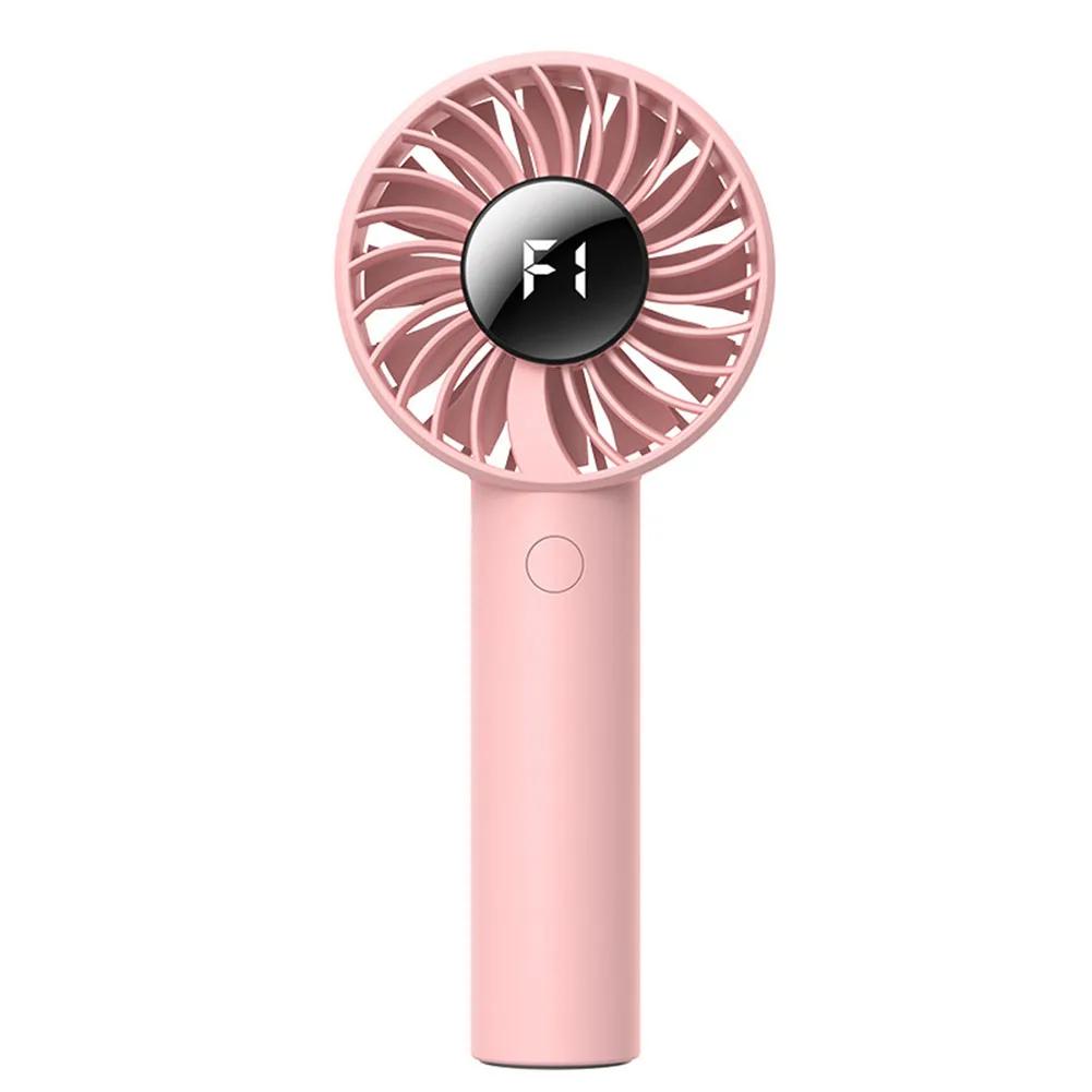 Portable Handheld Fan 5 Wind Speed Digital Display 2000mah Rechargeable Outdoor Hanging Waist Bag Fan Quiet Powerful Wind рожевий
Portable Handheld Fan 5 Wind Speed Digital Display 2000mah Rechargeable Outdoor Hanging Waist Bag Fan Quiet Powerful Wind рожевий