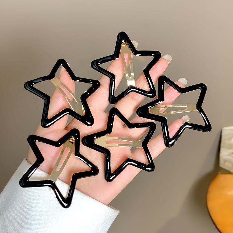 5PCS/set Hair Clips Girls Black Red Fashion Hairpin For Women Autumn Winter Side Clips Bangs Clip Hair Accessories Headwear
5PCS/set Hair Clips Girls Black Red Fashion Hairpin For Women Autumn Winter Side Clips Bangs Clip Hair Accessories Headwear