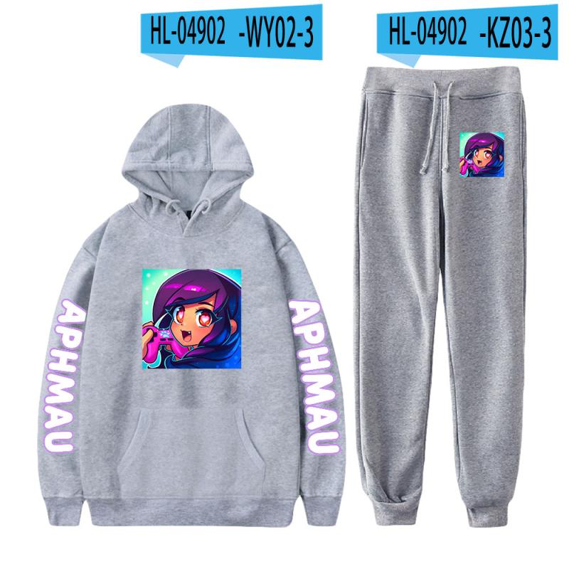 Аніме Aphmau Merch Prints Hoodie Sets Чоловіки Жіночі Спортивні костюми Повсякденні Толстовка + Штани 2 шт. Вуличний одяг Великі світшоти XXL
Аніме Aphmau Merch Prints Hoodie Sets Чоловіки Жіночі Спортивні костюми Повсякденні Толстовка + Штани 2 шт. Вуличний одяг Великі світшоти XXL