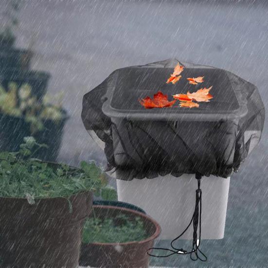 Yousheng Rain Barrel Mesh Cover Debris Blocking Netting with Drawstring Closure Water Collection Bucket Cover for Garden Patio Water Tank Protection S
Yousheng Rain Barrel Mesh Cover Debris Blocking Netting with Drawstring Closure Water Collection Bucket Cover for Garden Patio Water Tank Protection S