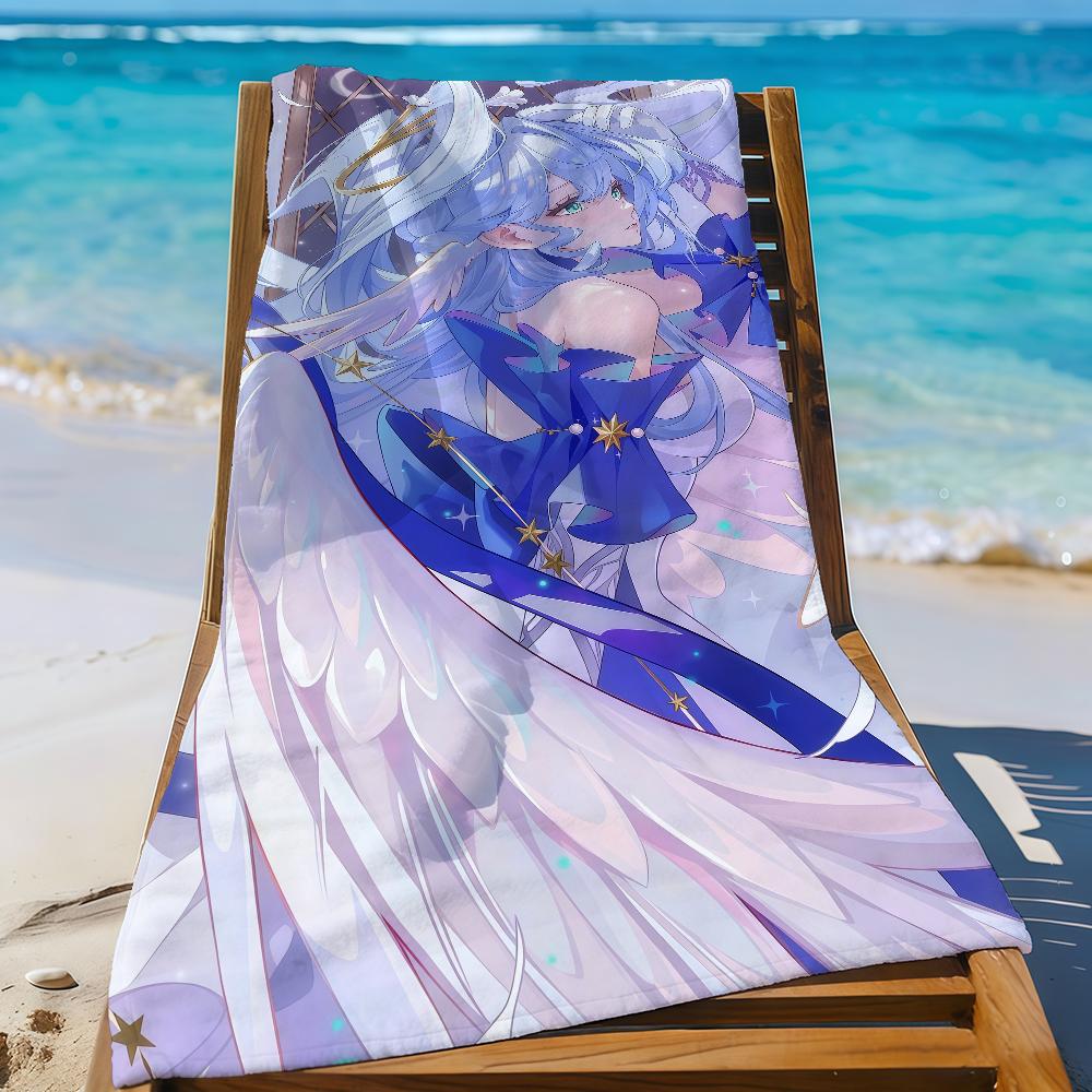 Game Honkai Star Rail Robin Towel Sports Quick Dry Travel Camping Gear Sandproof Soft Light Large Beach Towel W30*H60(CM)
Game Honkai Star Rail Robin Towel Sports Quick Dry Travel Camping Gear Sandproof Soft Light Large Beach Towel W30*H60(CM)