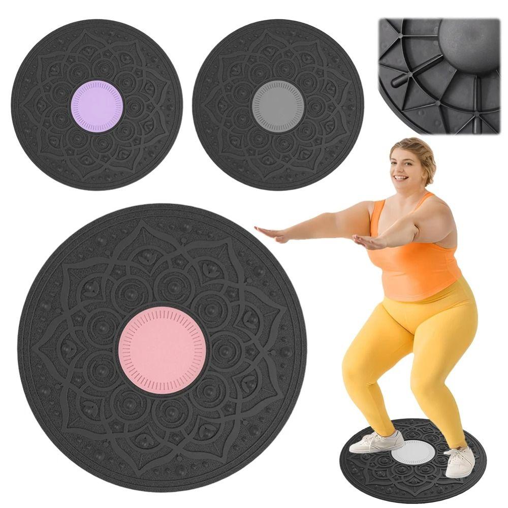 Wobble Yoga Balance Board Foot Massage Plastic Core Trainer Balance Training Board Office Use чорний/рожевий
Wobble Yoga Balance Board Foot Massage Plastic Core Trainer Balance Training Board Office Use чорний/рожевий