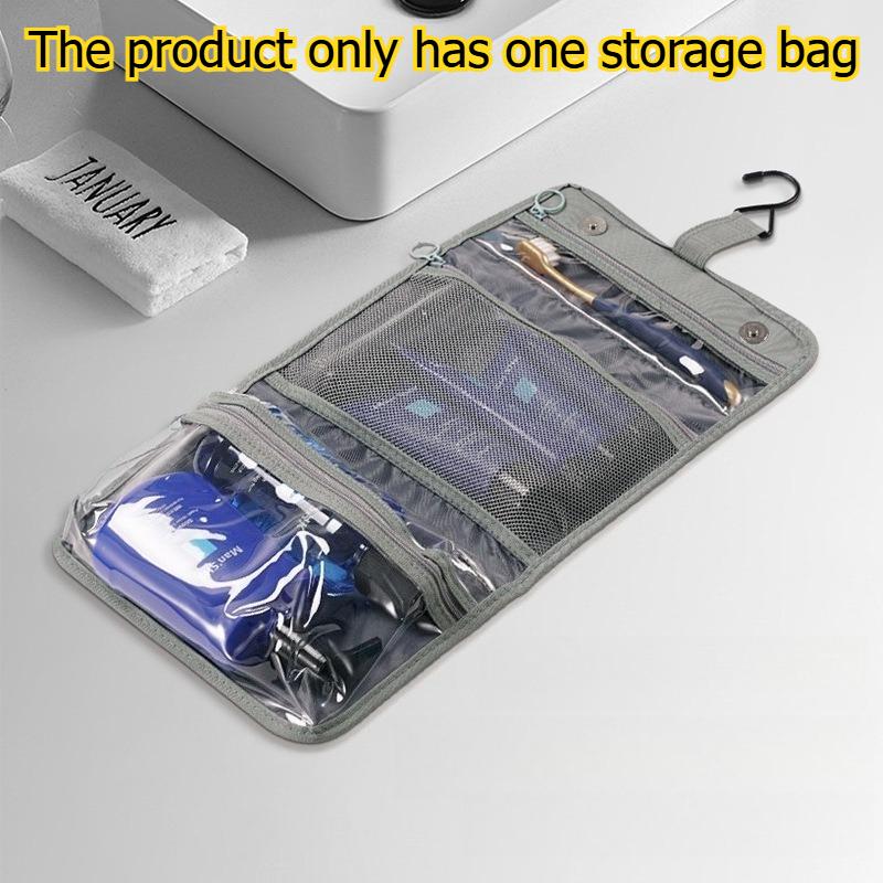 1pcs Waterproof Hanging Toiletry Bag Multi-Purpose Travel Cosmetic Organizer Portable Foldable Wash Bag for Bathroom & Trip
1pcs Waterproof Hanging Toiletry Bag Multi-Purpose Travel Cosmetic Organizer Portable Foldable Wash Bag for Bathroom & Trip