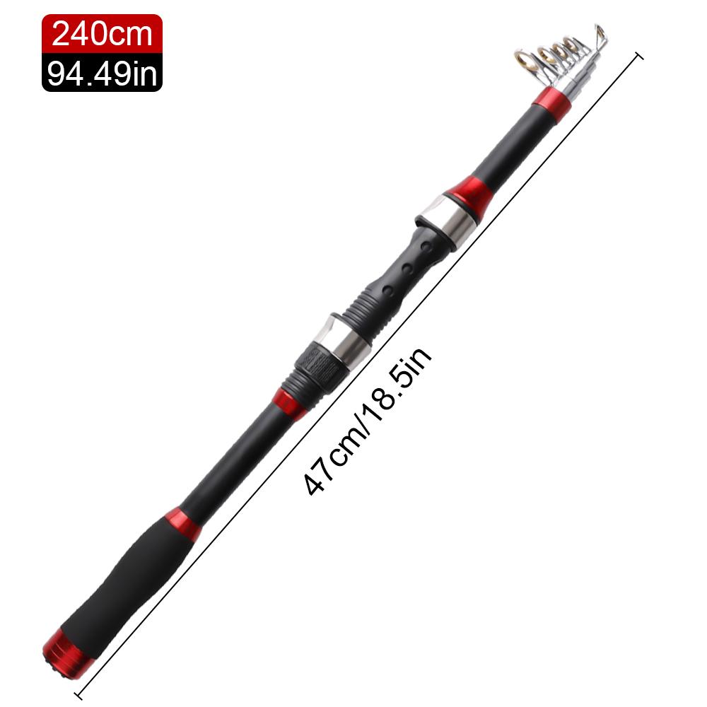 Телескопическое удилище для рок-фишинга 1,8 м/2,1 м/2,4 м, спиннинговое, для нахлыста, для ловли карпа, фидерное, из углеволокна, мини, для путешествий, ультралегкое, удилище для нахлыстовой рыбалки, Pesca 2.4M красный
Телескопическое удилище для рок-фишинга 1,8 м/2,1 м/2,4 м, спиннинговое, для нахлыста, для ловли карпа, фидерное, из углеволокна, мини, для путешествий, ультралегкое, удилище для нахлыстовой рыбалки, Pesca 2.4M красный