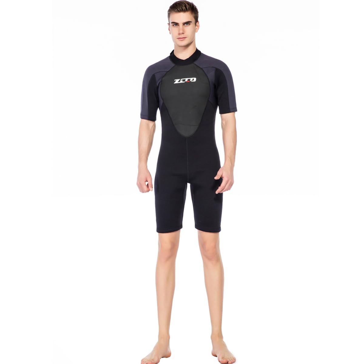 Spring Wetsuit for Men 3mm Neoprene Short Sleeve Shorty Spring Wetsuit Back Zip Surfing SUP Body Boat Diving Fishing Snorkeling Size S Men s
Spring Wetsuit for Men 3mm Neoprene Short Sleeve Shorty Spring Wetsuit Back Zip Surfing SUP Body Boat Diving Fishing Snorkeling Size S Men s