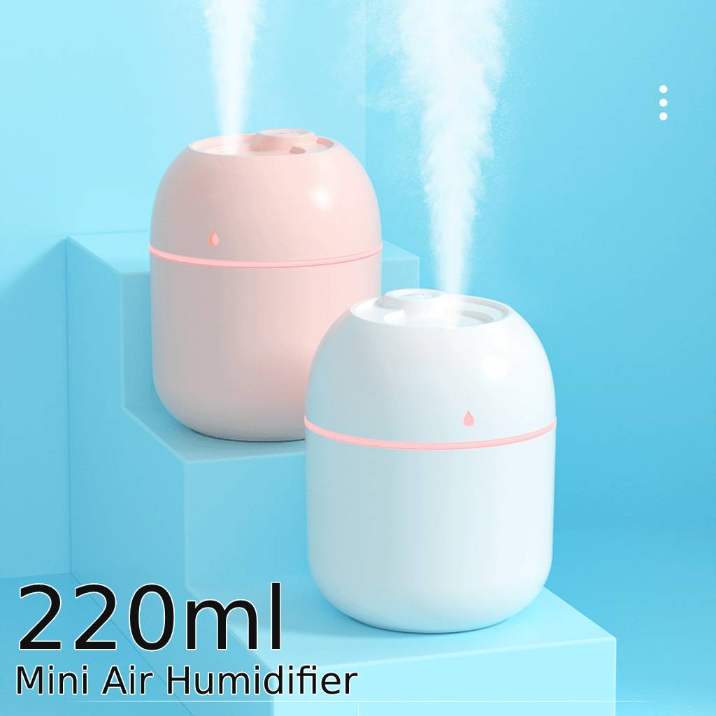 220ML USB MIni Air Humidifier Aroma Essential Oil Diffuser Ultrasonic Car Air Humidifier LED Light Mute Water Drop Humidifier
220ML USB MIni Air Humidifier Aroma Essential Oil Diffuser Ultrasonic Car Air Humidifier LED Light Mute Water Drop Humidifier