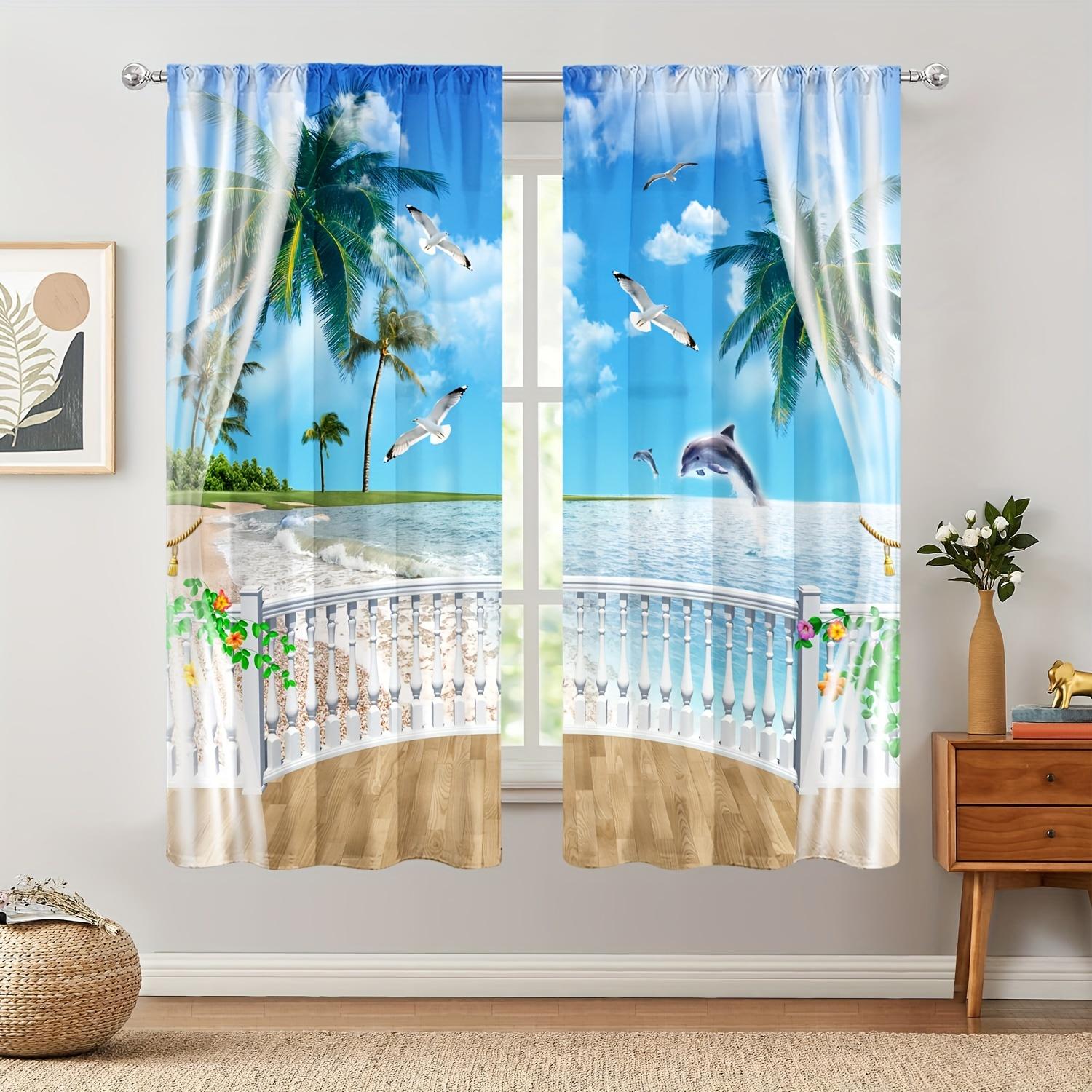 Living Room Space Bedroom Study Home OrnamentWindowpaneTreatment for Landscape Printed Window Drapery Rod Pocket Draperies Perfect ideal W50H130(CM)x2pcs&Rod Pocket
Living Room Space Bedroom Study Home OrnamentWindowpaneTreatment for Landscape Printed Window Drapery Rod Pocket Draperies Perfect ideal W50H130(CM)x2pcs&Rod Pocket