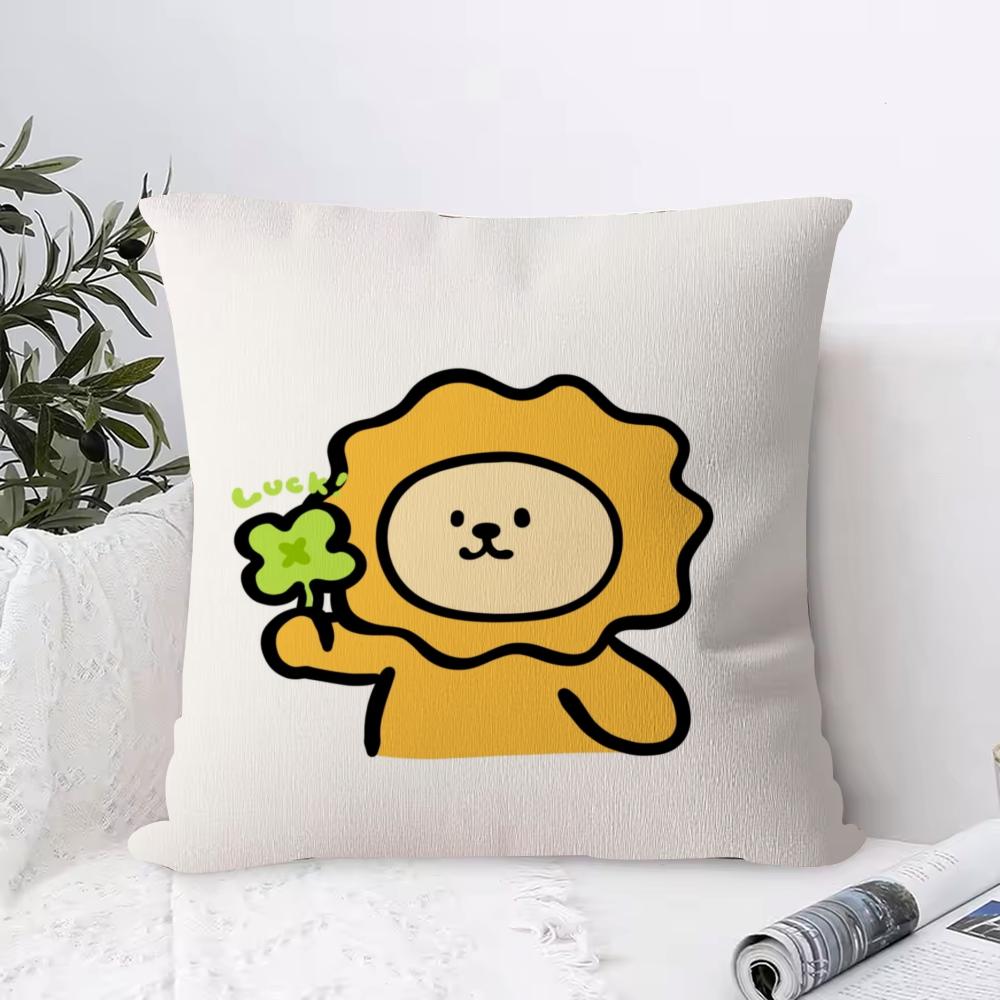 Capybara Cute Cushion Cover Anti-dustmite Pillowcase Invisible Zipper Silky Short Plush Sofa Cushion Cover 30cmx30cm
Capybara Cute Cushion Cover Anti-dustmite Pillowcase Invisible Zipper Silky Short Plush Sofa Cushion Cover 30cmx30cm