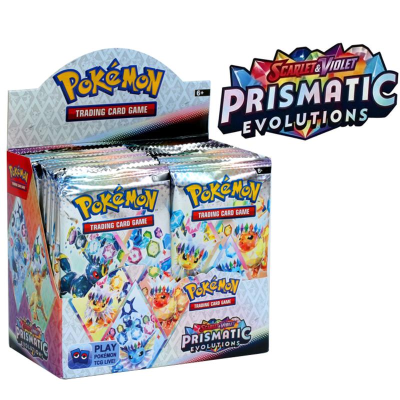 360Pcs/Playset Pokemon Card MEGA EVOLUTION Phantasmal Scarlet Violet 151 Black Bolt English Booster Battle Transaction Card Toys Playsetss
360Pcs/Playset Pokemon Card MEGA EVOLUTION Phantasmal Scarlet Violet 151 Black Bolt English Booster Battle Transaction Card Toys Playsetss