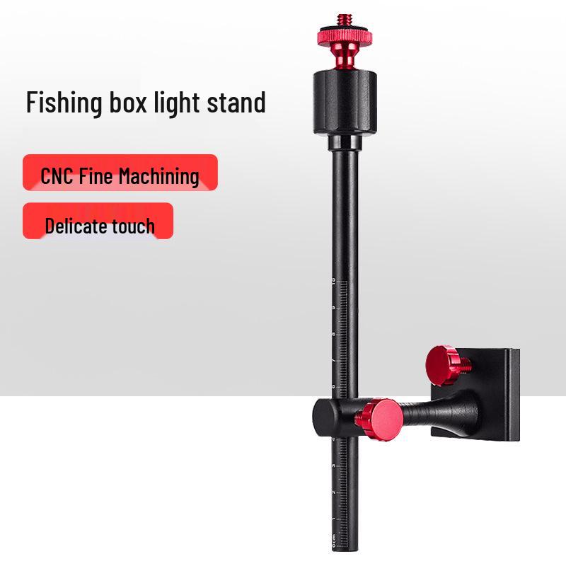 Dual-Use Fishing Tackle Box with Live Stream & Night Light Brackets – Universal Outdoor Fishing Chair Accessory
Dual-Use Fishing Tackle Box with Live Stream & Night Light Brackets – Universal Outdoor Fishing Chair Accessory