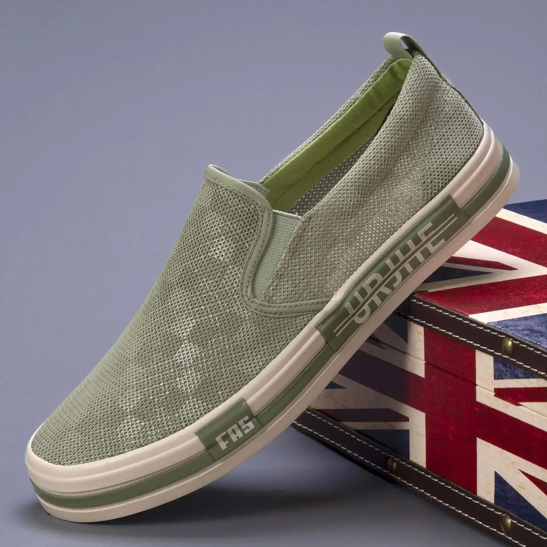 Модная мужская парусиновая обувь 2025 Новая высококачественная мужская повседневная обувь Сетчатые дышащие слипоны Лоферы Комфортная противоскользящая обувь для ходьбы 44 зелёный
Модная мужская парусиновая обувь 2025 Новая высококачественная мужская повседневная обувь Сетчатые дышащие слипоны Лоферы Комфортная противоскользящая обувь для ходьбы 44 зелёный