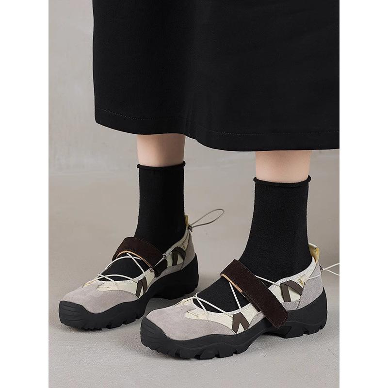 Спортивные туфли Мэри Джейн на толстой подошве, с цветной отделкой и застежкой-липучкой, женские, ретро, кожаные, модные, универсальные, функциональные, ветрозащитные, одинарные 40
Спортивные туфли Мэри Джейн на толстой подошве, с цветной отделкой и застежкой-липучкой, женские, ретро, кожаные, модные, универсальные, функциональные, ветрозащитные, одинарные 40