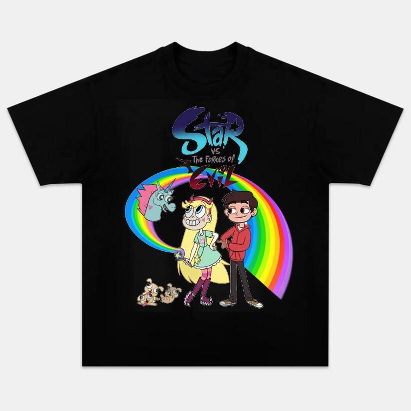 Star vs the Forces of Evil Movie Cartoon T-Shirt Unisex Short Sleeve Shirt S-5XL 5XL різнокольоровий
Star vs the Forces of Evil Movie Cartoon T-Shirt Unisex Short Sleeve Shirt S-5XL 5XL різнокольоровий