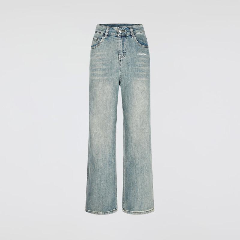 Женские джинсы FivePlus с высокой посадкой, широкими штанинами и прямым кроем из денима S (155cm)
Женские джинсы FivePlus с высокой посадкой, широкими штанинами и прямым кроем из денима S (155cm)