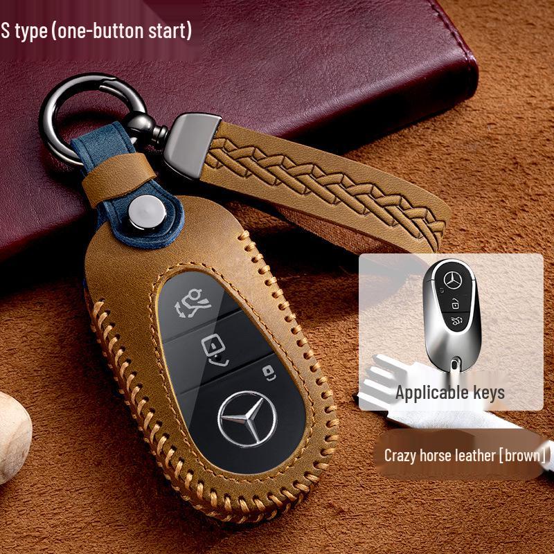 Набор сумок для ключей из натуральной кожи для Mercedes-Benz S-Class C200L, нового C-Class, E-Class E300L и GLK300
Набор сумок для ключей из натуральной кожи для Mercedes-Benz S-Class C200L, нового C-Class, E-Class E300L и GLK300